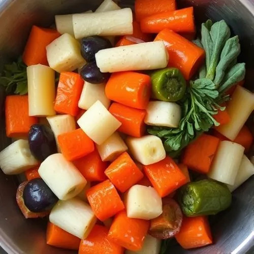 Boiled Vegetables